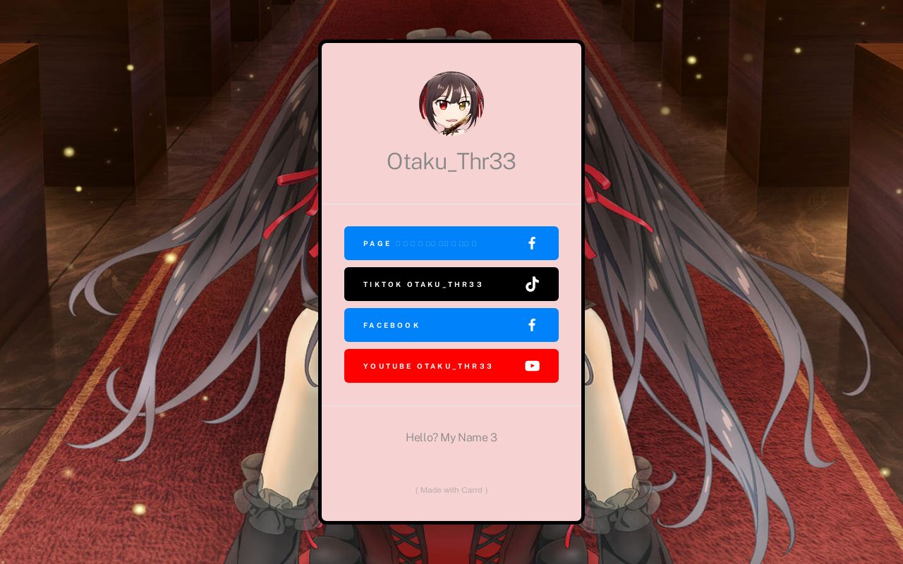 Carrd profile picture for @ot4ku